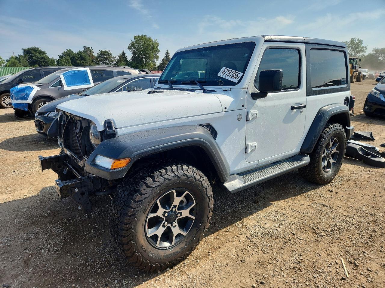 2018 JEEP WRANGLER SPORT | 1C4GJXAG6JW212884 | UPCARS