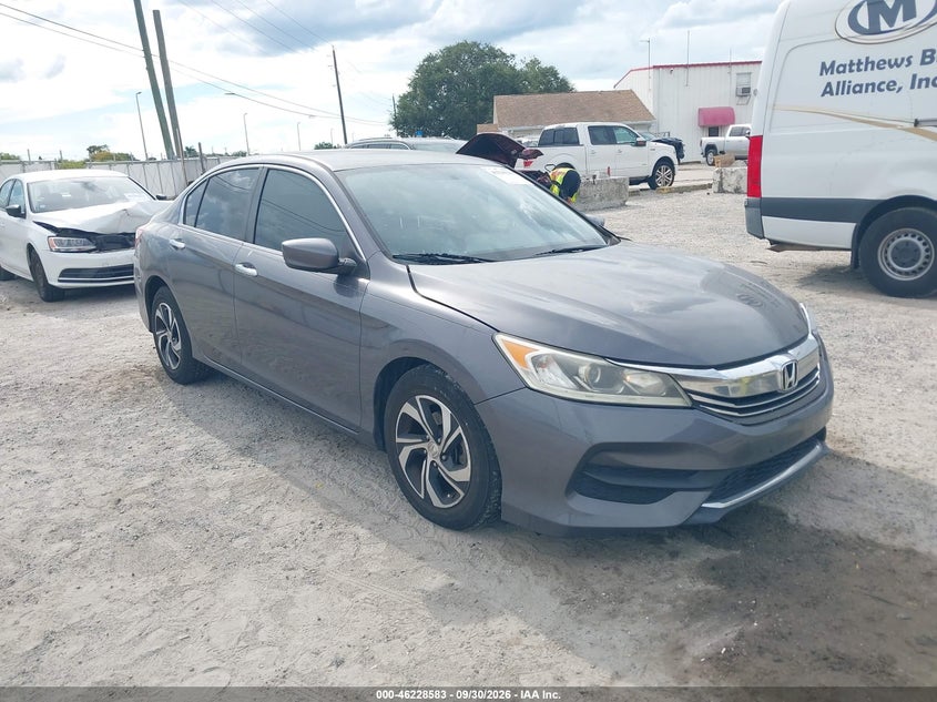 2017 HONDA ACCORD LX | 1HGCR2F37HA224695 | UPCARS