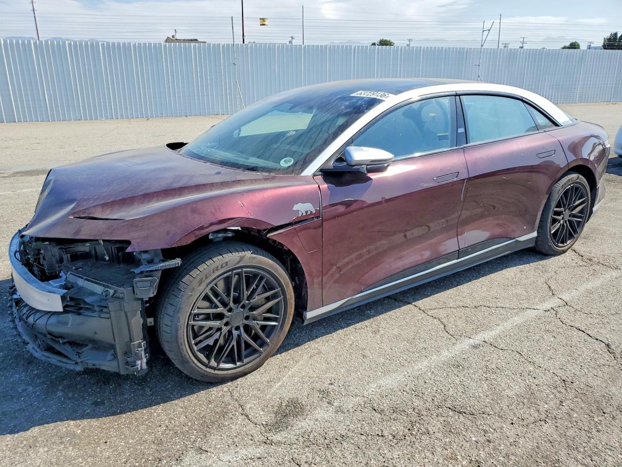 2022 LUCID MOTORS AIR GRAND TOURING | 50EA1GBA1NA002000 | UPCARS