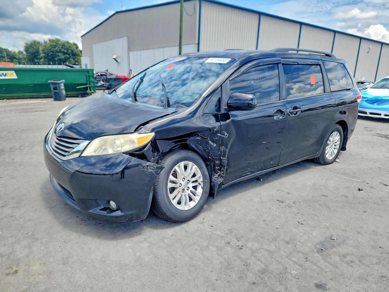 2013 TOYOTA SIENNA XLE 8-PASSENGER | 5TDYK3DCXDS343307 | UPCARS