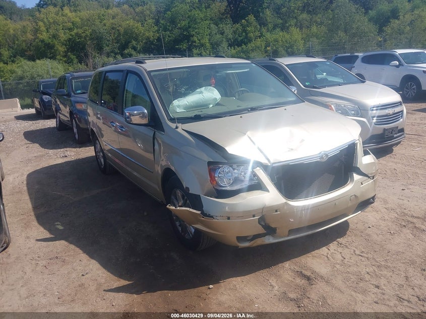 2010 CHRYSLER TOWN & COUNTRY LIMITED | 2A4RR6DX4AR240578 | UPCARS