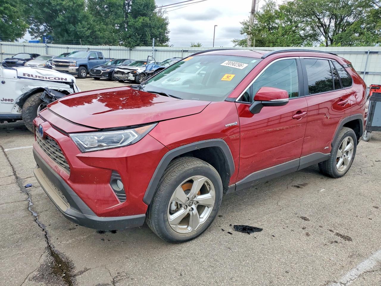 2021 TOYOTA RAV4 XLE PREMIUM | 4T3B6RFV7MU060809 | UPCARS