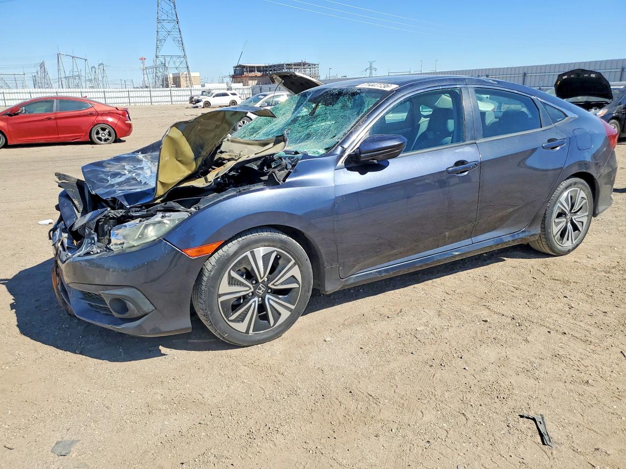 2017 HONDA CIVIC EXL | 2HGFC1F76HH642646 | UPCARS