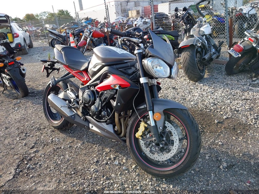 2016 TRIUMPH MOTORCYCLE STREET TRIPLE R/ABS | SMTL03NE6GT741055 | UPCARS