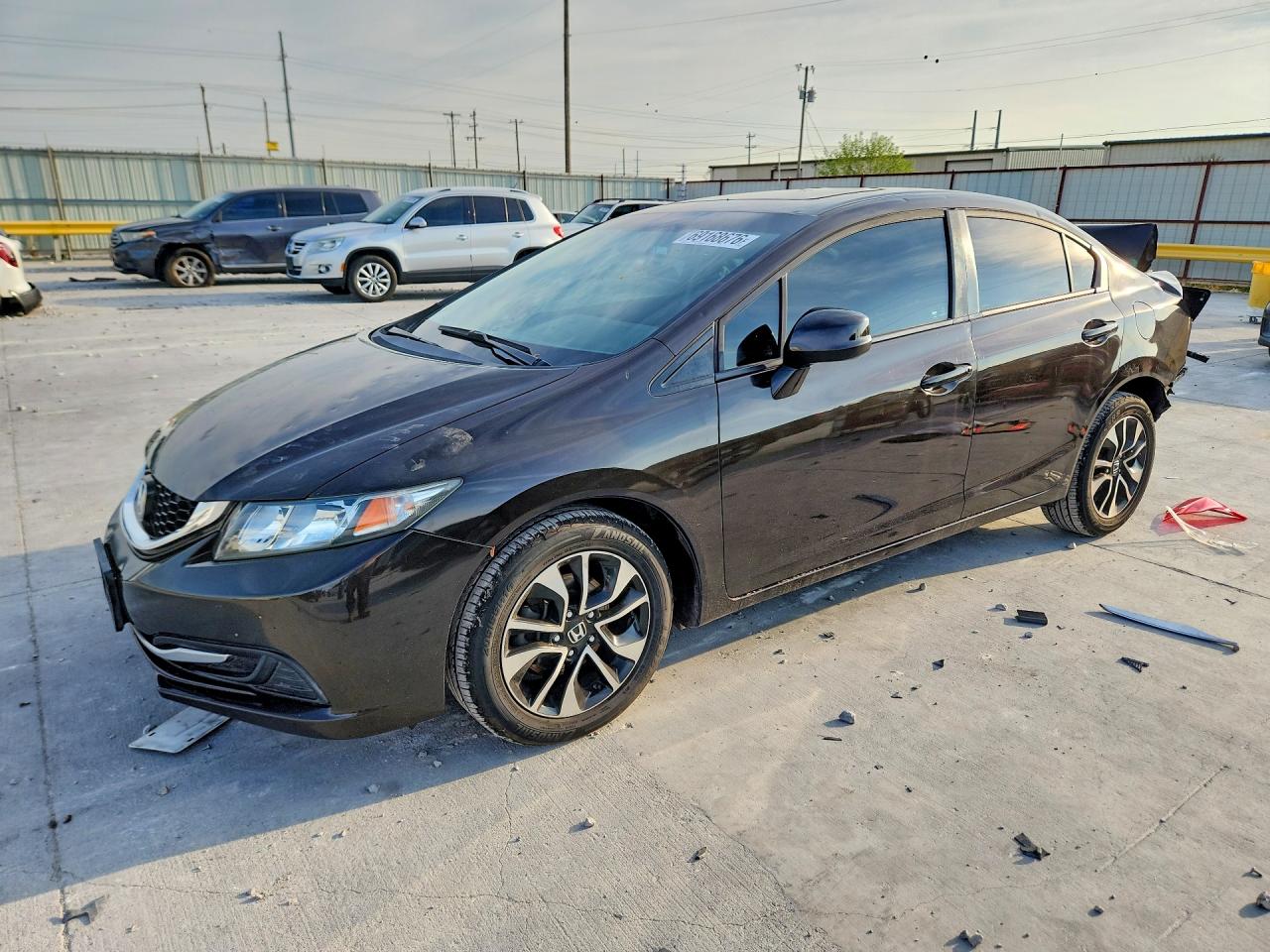 2013 HONDA CIVIC EX | 2HGFB2F82DH555659 | UPCARS