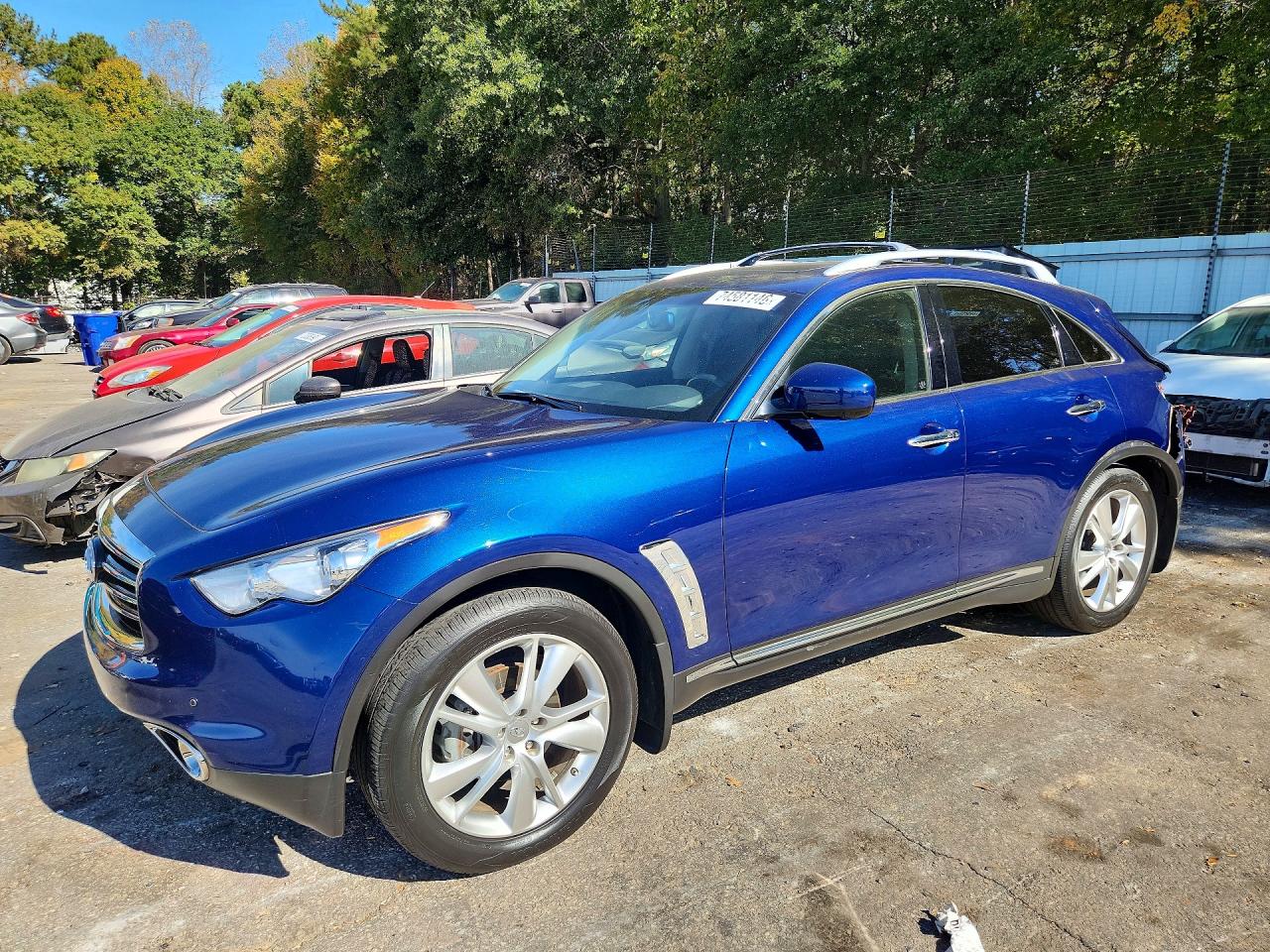 2013 INFINITI FX37 BASE | JN8CS1MU0DM141728 | UPCARS