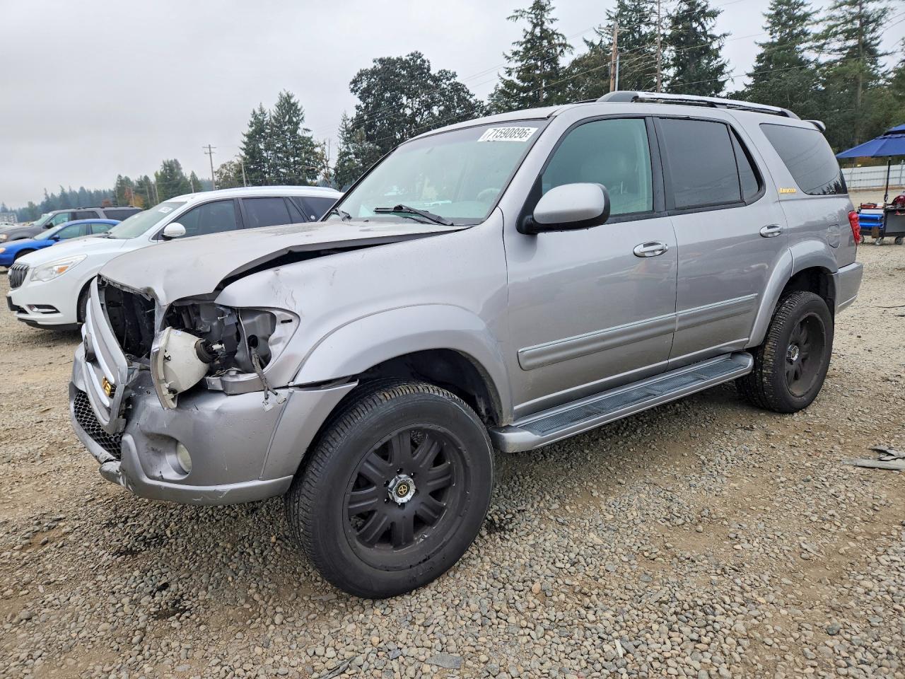 2001 TOYOTA SEQUOIA LIMITED | 5TDBT48A71S038554 | UPCARS