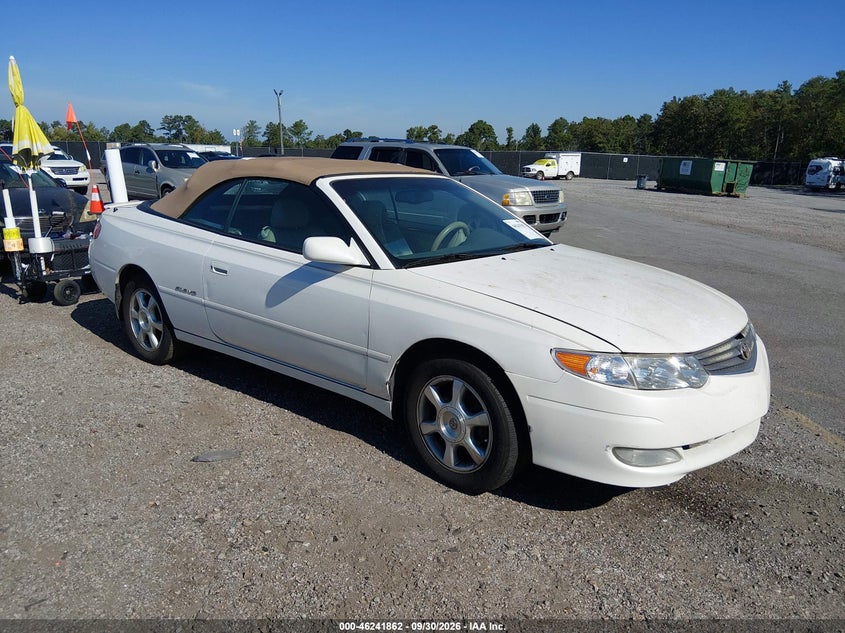 2002 TOYOTA CAMRY SOLARA SLE V6 | 2T1FF22P52C590350 | UPCARS