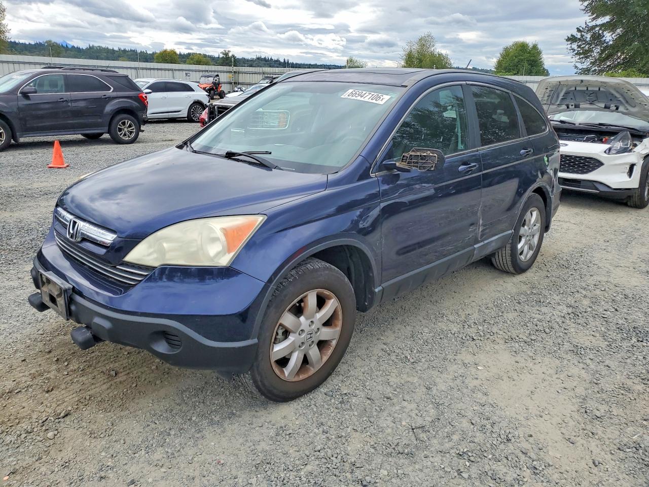2008 HONDA CRV EXL | 5J6RE48718L045504 | UPCARS