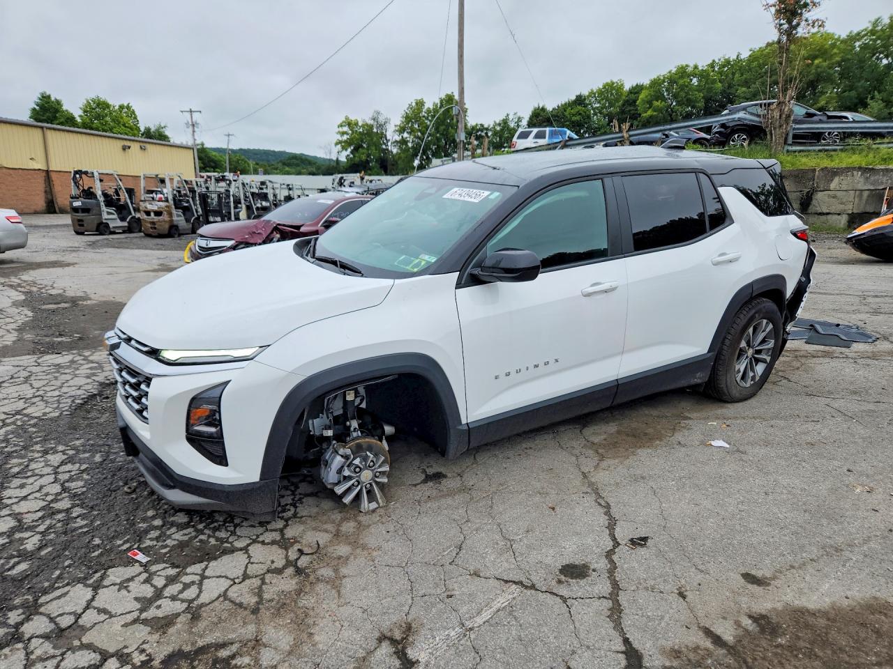2025 CHEVROLET EQUINOX LT | 3GNAXPEG2SL327883 | UPCARS