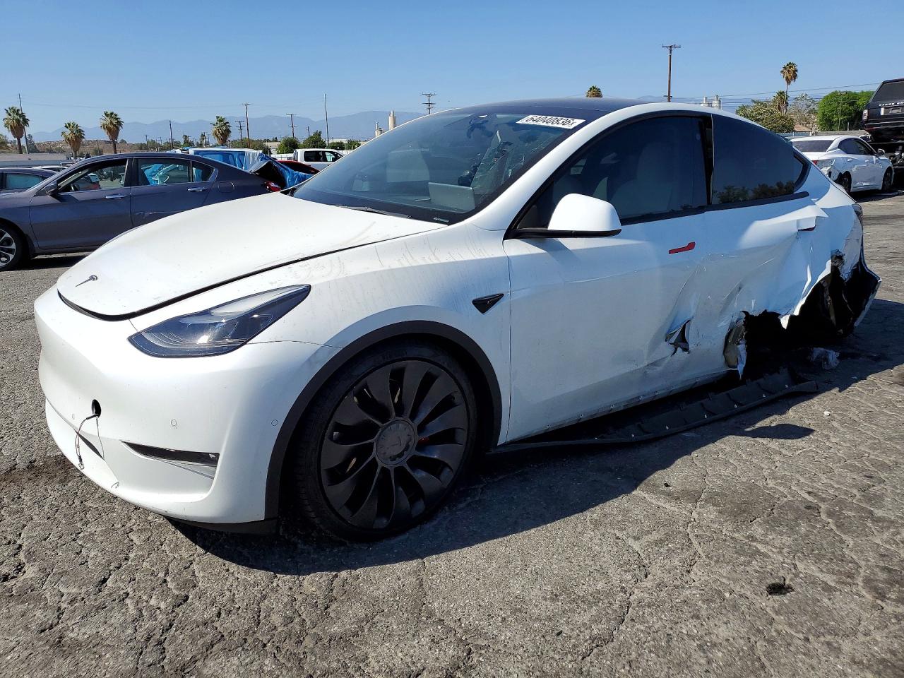 2022 TESLA MODEL Y | 7SAYGDEF3NF537251 | UPCARS