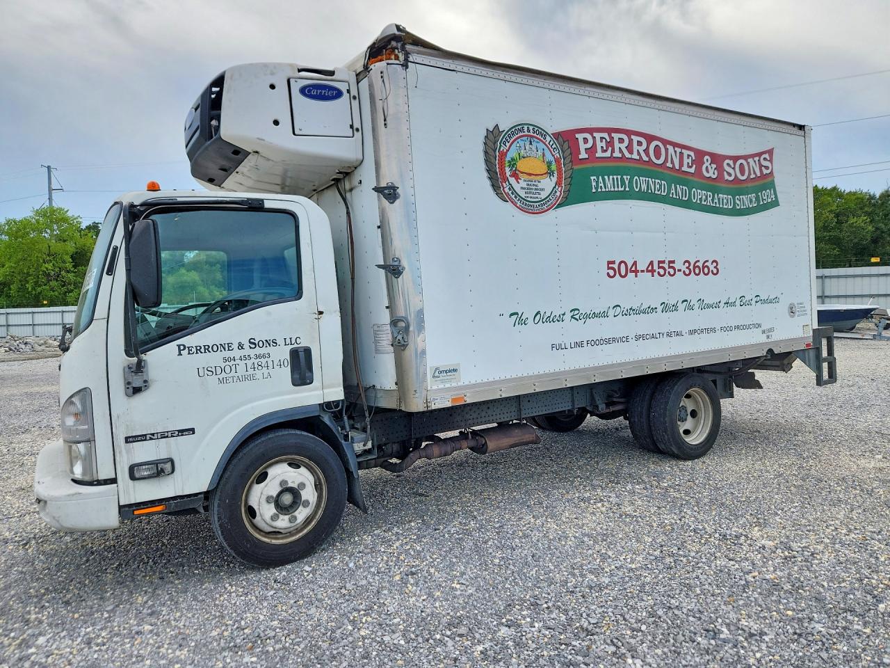 2018 ISUZU NPR-HD REFRIGERATED BOX TRUCK | 54DC4W1B5JS807331 | UPCARS