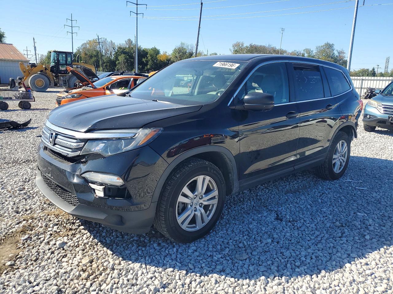 2018 HONDA PILOT LX | 5FNYF6H12JB070135 | UPCARS