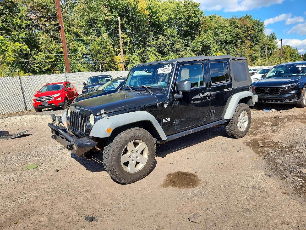 2008 JEEP WRANGLER X | 1J8GA39138L577889 | UPCARS