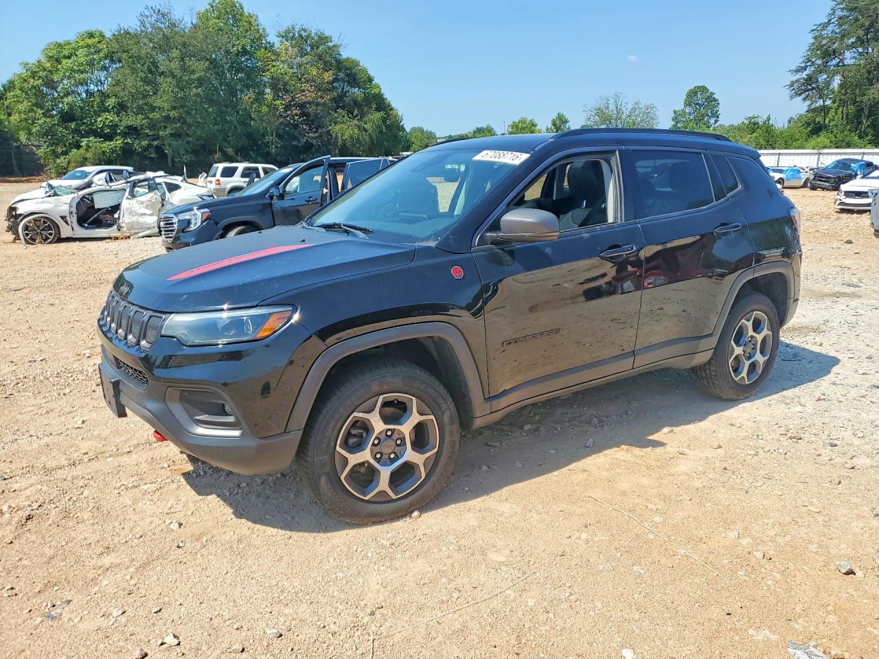 2022 JEEP COMPASS TRAILHAWK | 3C4NJDDB4NT143758 | UPCARS