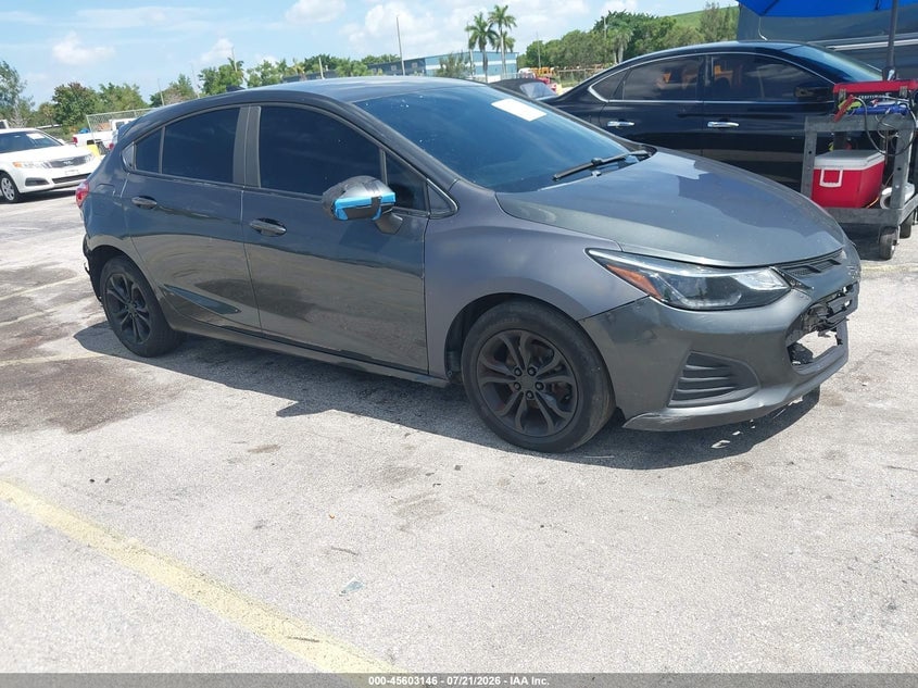 2019 CHEVROLET CRUZE LT | 3G1BE6SM5KS542700 | UPCARS