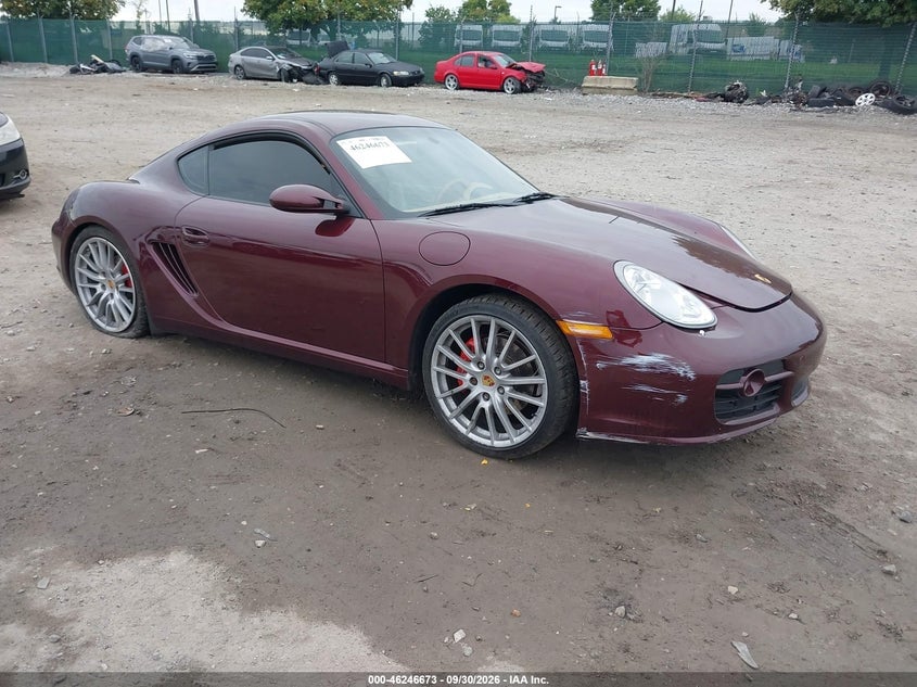 2007 PORSCHE CAYMAN S | WP0AB29827U781724 | UPCARS