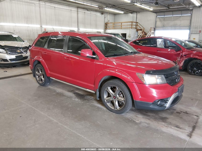 2017 DODGE JOURNEY CROSSROAD PLUS AWD | 3C4PDDGG2HT555821 | UPCARS