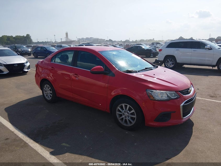 2017 CHEVROLET SONIC LT AUTO | 1G1JD5SH0H4122718 | UPCARS