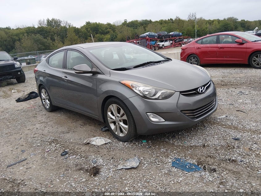 2012 HYUNDAI ELANTRA LIMITED | 5NPDH4AE0CH132257 | UPCARS
