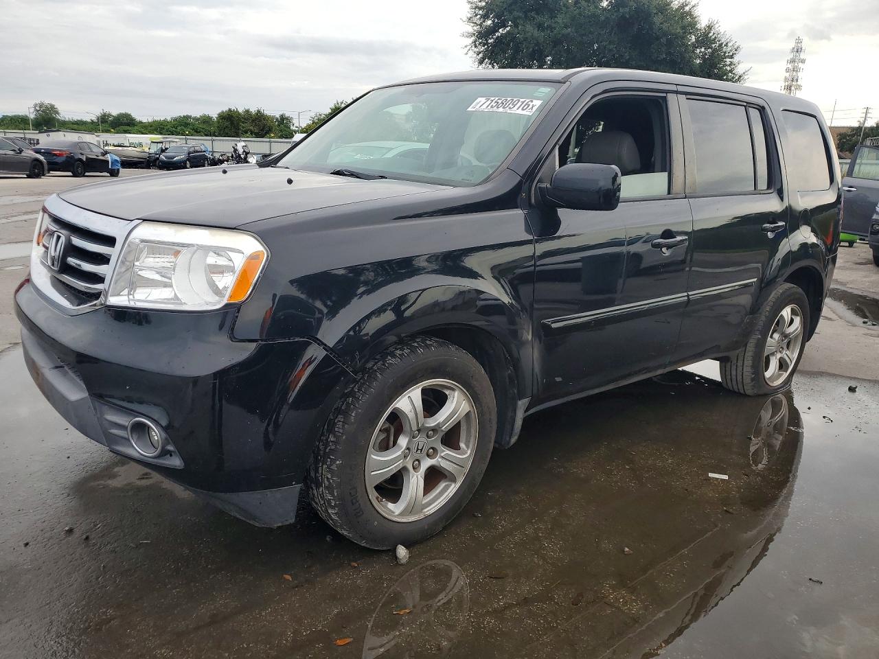 2013 HONDA PILOT EXL | 5FNYF3H5XDB030861 | UPCARS