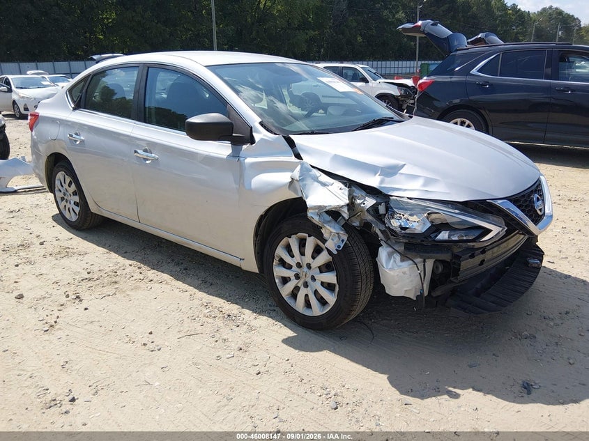 2019 NISSAN SENTRA S | 3N1AB7APXKY333868 | UPCARS