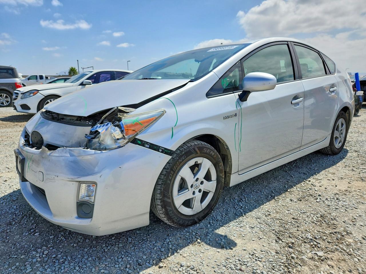2011 TOYOTA PRIUS THREE | JTDKN3DU4B0322202 | UPCARS