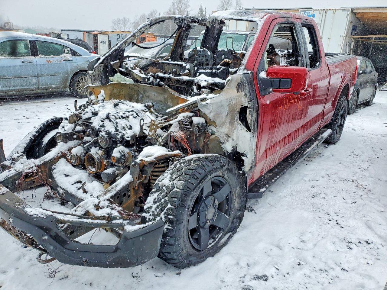 2022 FORD F150 SUPER CAB | 1FTFX1E81NFB15026 | UPCARS