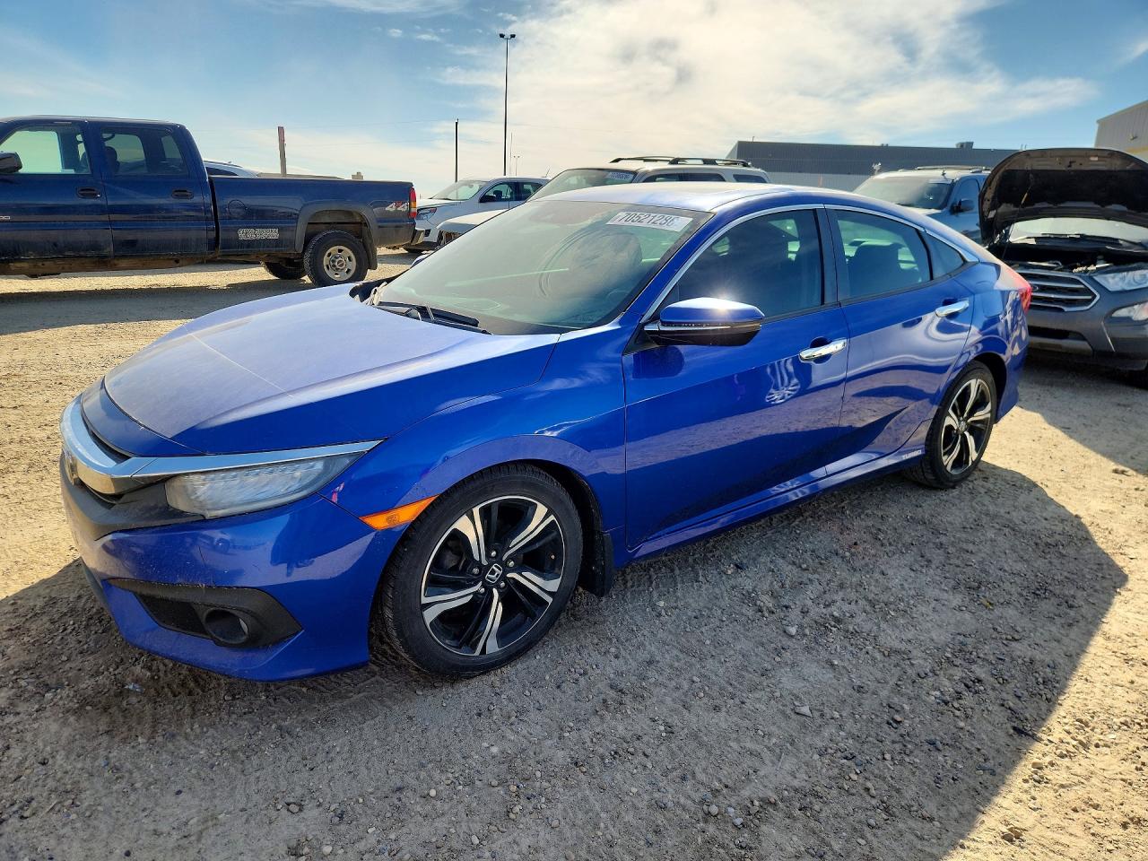 2018 HONDA CIVIC TOURING | 2HGFC1F91JH104640 | UPCARS