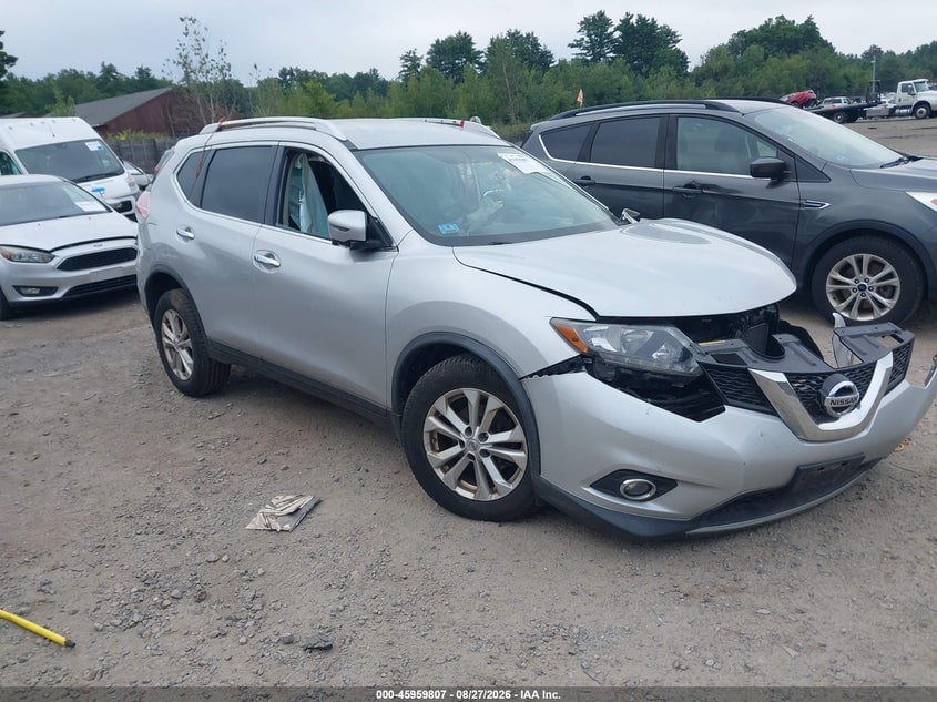 2016 NISSAN ROGUE SV | KNMAT2MV5GP644348 | UPCARS
