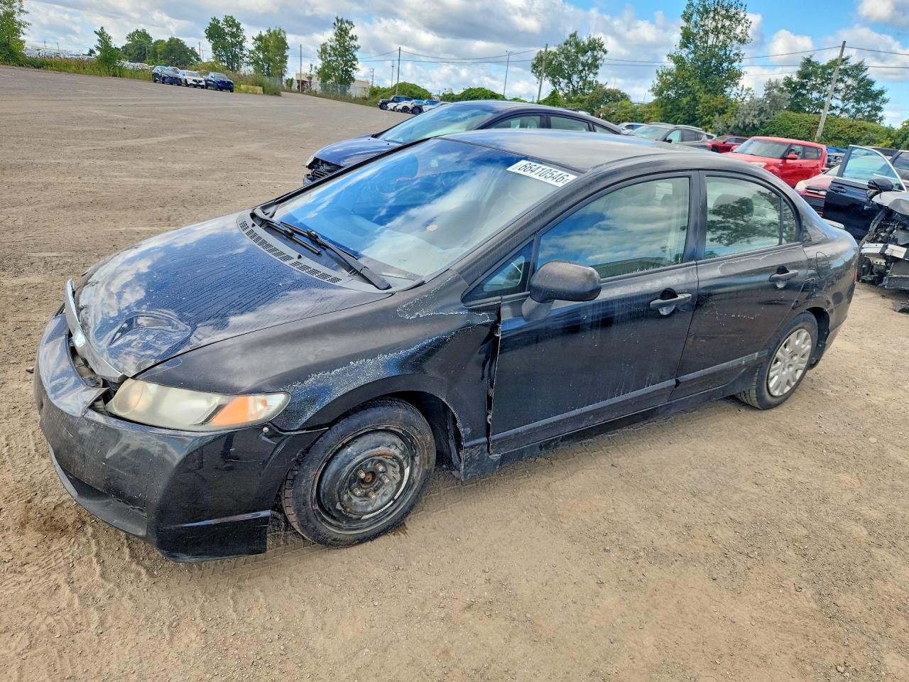 2009 HONDA CIVIC DX | 2HGFA16279H006166 | UPCARS