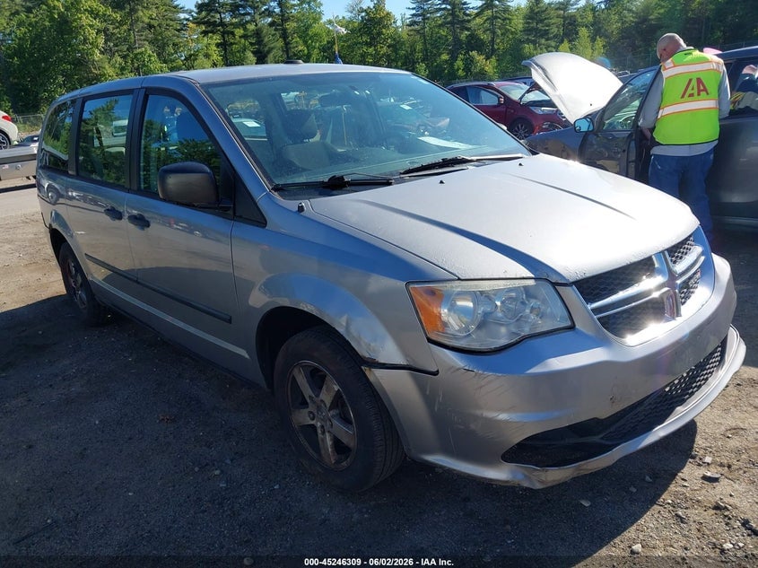 2013 DODGE GRAND CARAVAN AMERICAN VALUE PKG | 2C4RDGBG2DR661653 | UPCARS