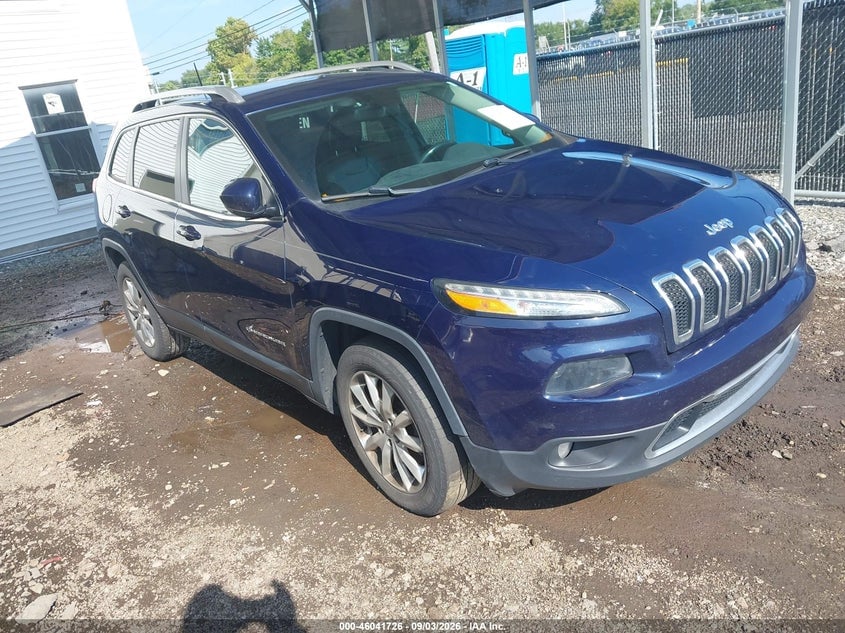 2016 JEEP CHEROKEE LIMITED | 1C4PJMDS3GW234610 | UPCARS
