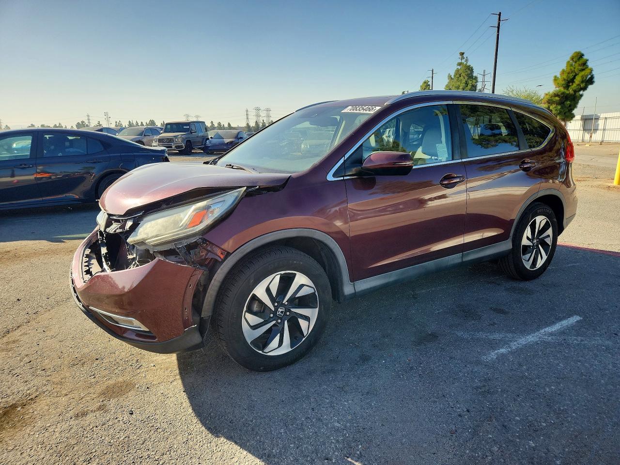 2016 HONDA CRV TOURING | 5J6RM3H90GL013642 | UPCARS