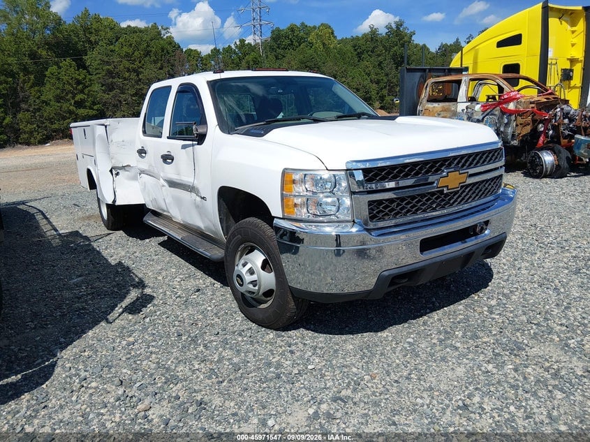2013 CHEVROLET SILVERADO 3500HD CHASSIS WORK TRUCK | 1GB4KZCG9DF106253 | UPCARS