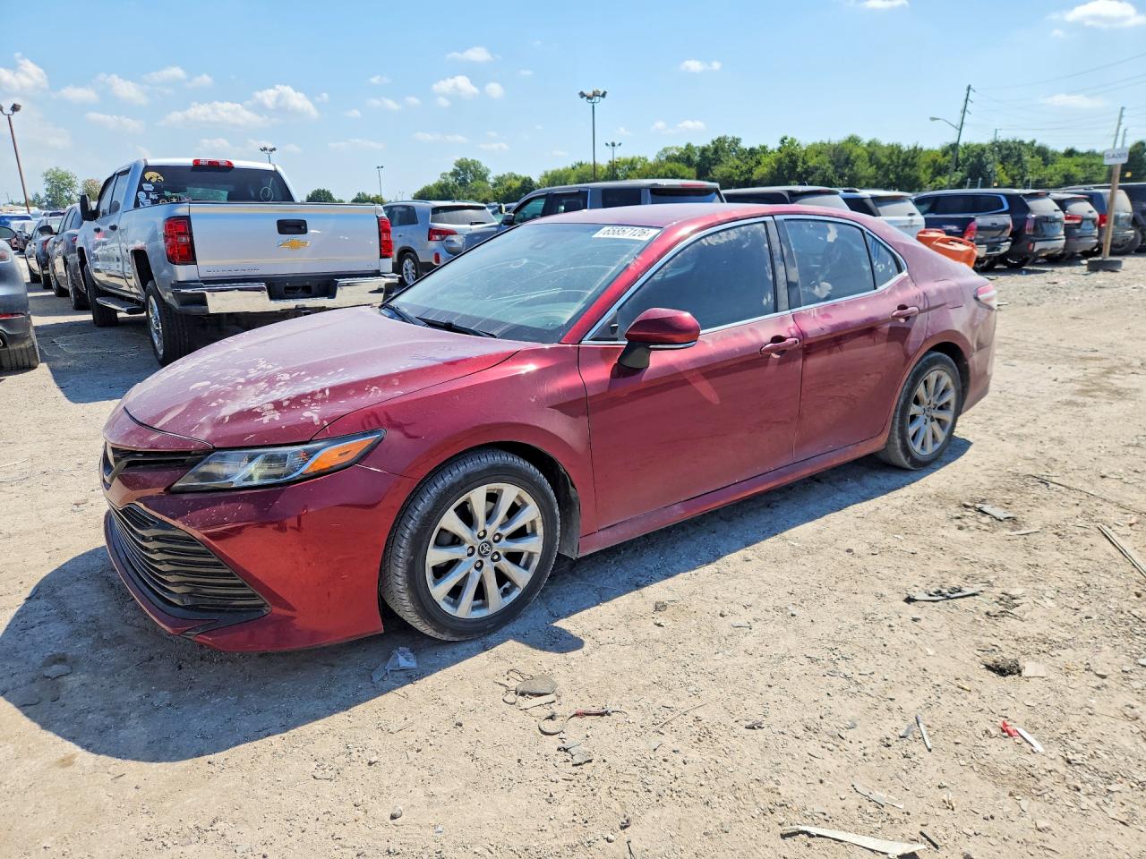 2019 TOYOTA CAMRY LE | 4T1B11HK2KU827944 | UPCARS