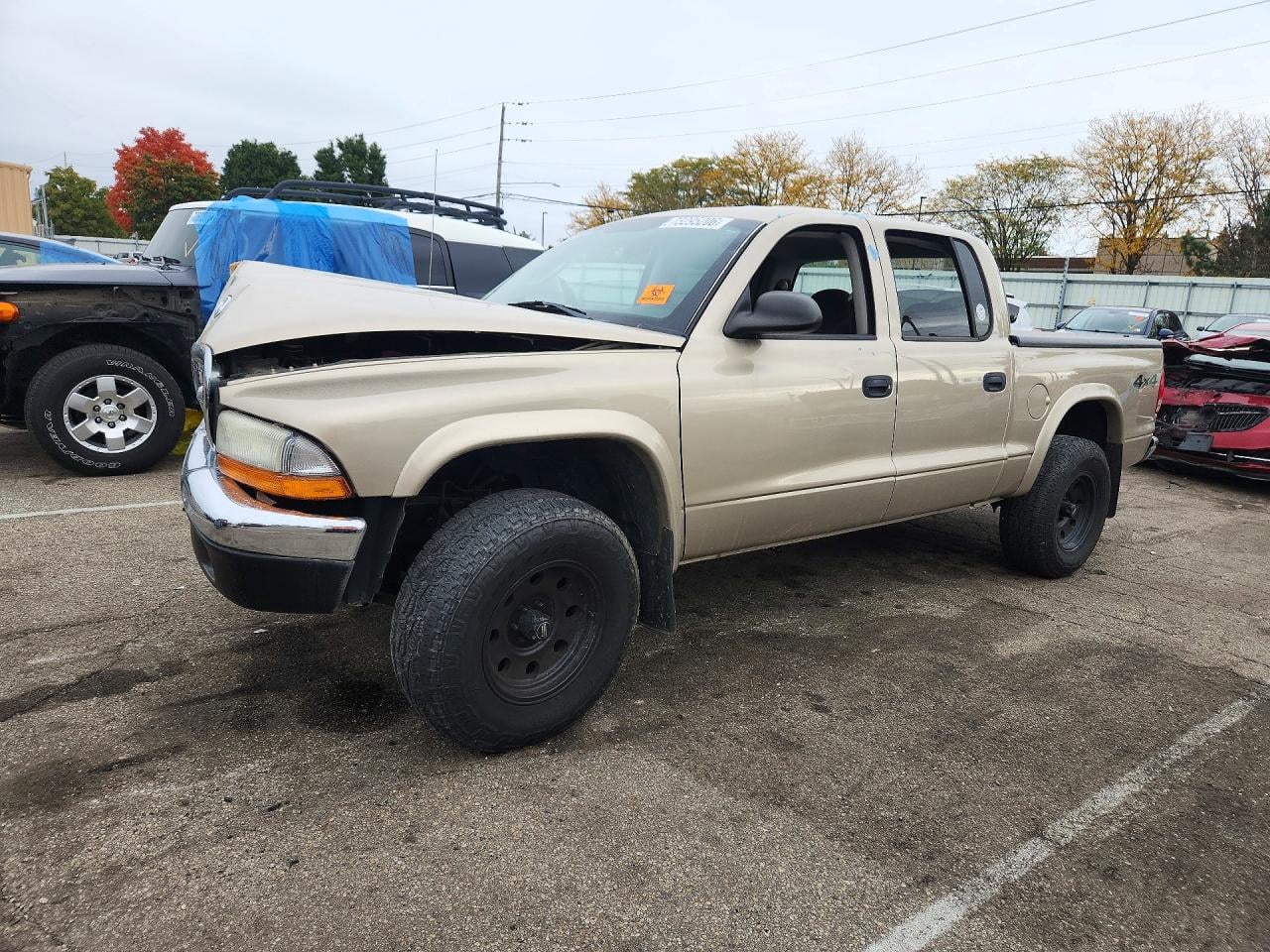 2004 DODGE DAKOTA QUAD SLT | 1D7HG48N44S732458 | UPCARS