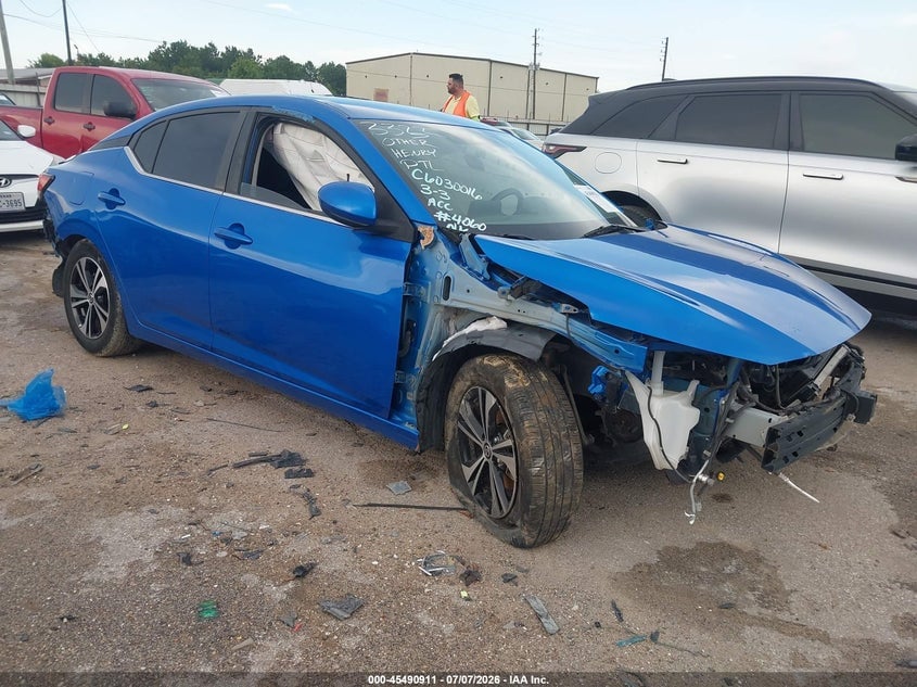 2022 NISSAN SENTRA SV XTRONIC CVT | 3N1AB8CV2NY244060 | UPCARS