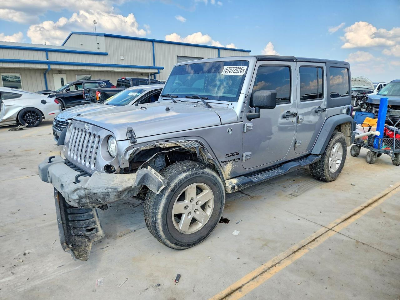 2017 JEEP WRANGLER SPORT | 1C4HJWDG2HL674137 | UPCARS