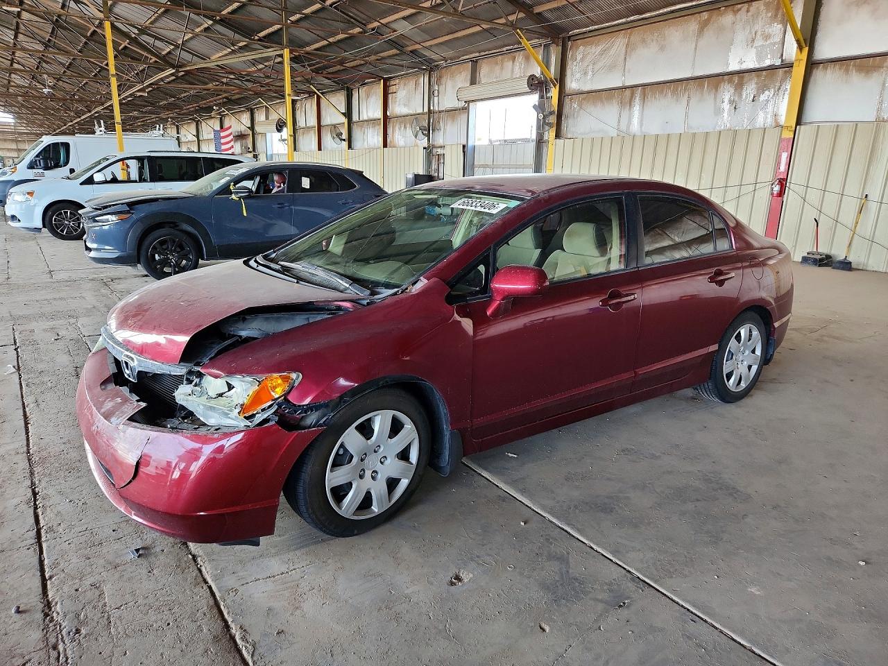 2007 HONDA CIVIC LX | 1HGFA16557L107636 | UPCARS