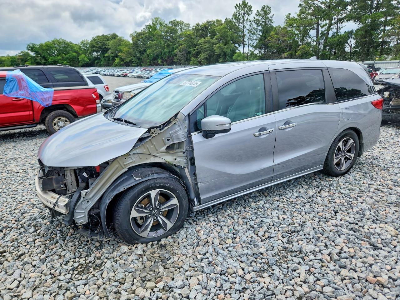 2019 HONDA ODYSSEY TOURING | 5FNRL6H82KB073127 | UPCARS