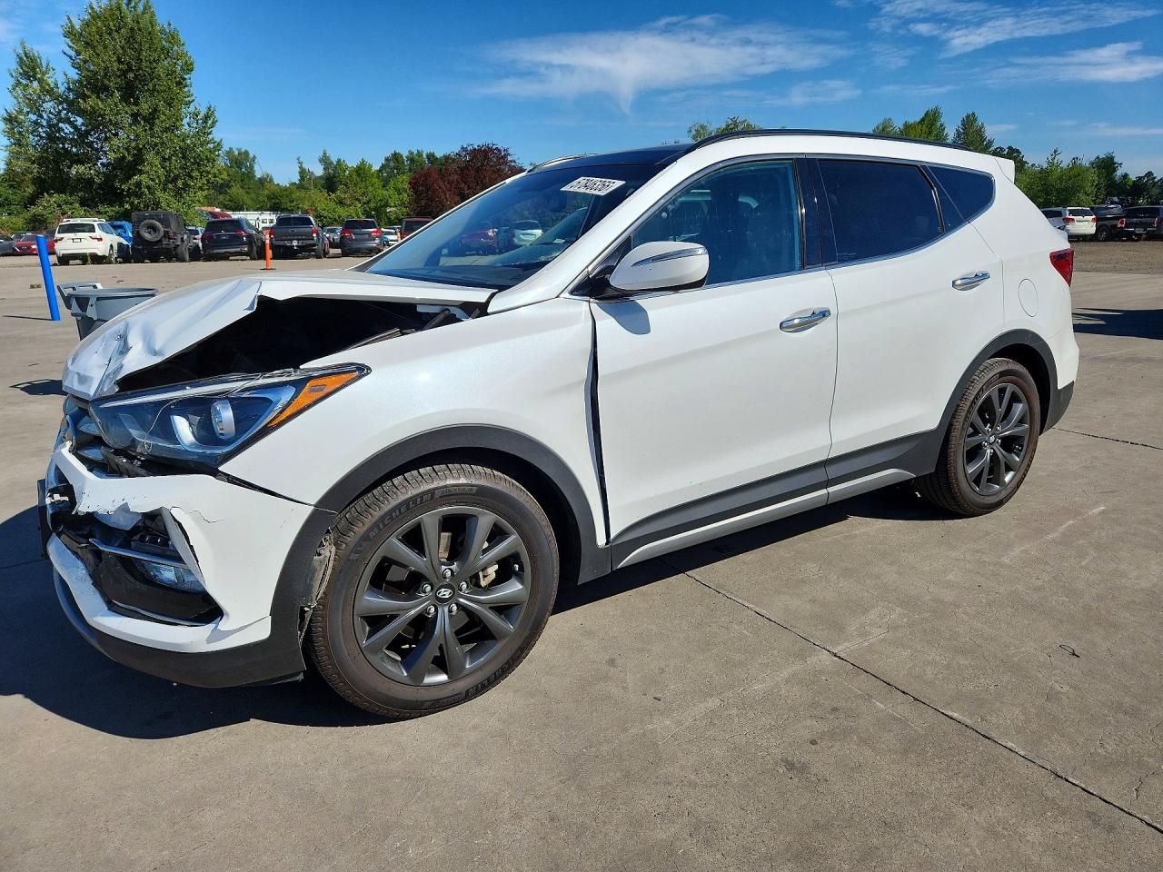 2017 HYUNDAI SANTA FE 2.0T ULTIMATE | 5XYZWDLAXHG460774 | UPCARS