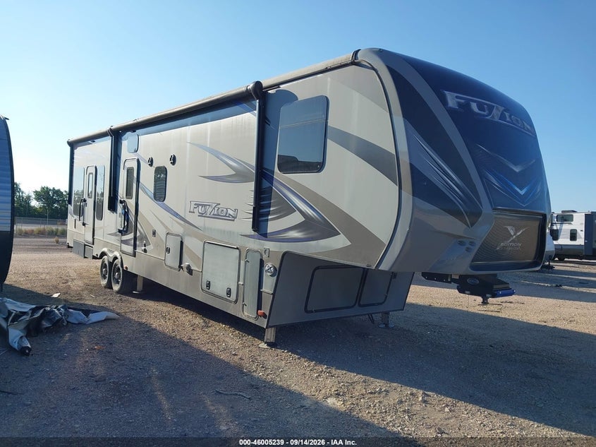 2017 KEYSTONE RV FUZION TOYHAULER 5TH WHL TRAVEL TRAILER | 4YDF36929HF810743 | UPCARS