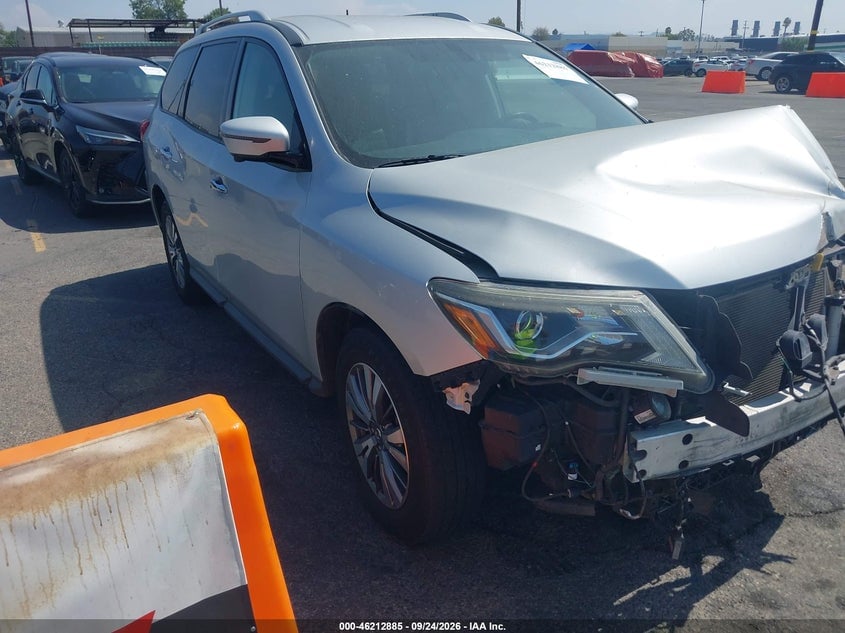 2019 NISSAN PATHFINDER SL | 5N1DR2MN8KC624148 | UPCARS