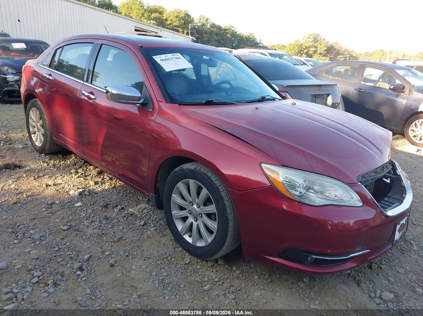 2012 CHRYSLER 200 LIMITED | 1C3CCBCG9CN254133 | UPCARS