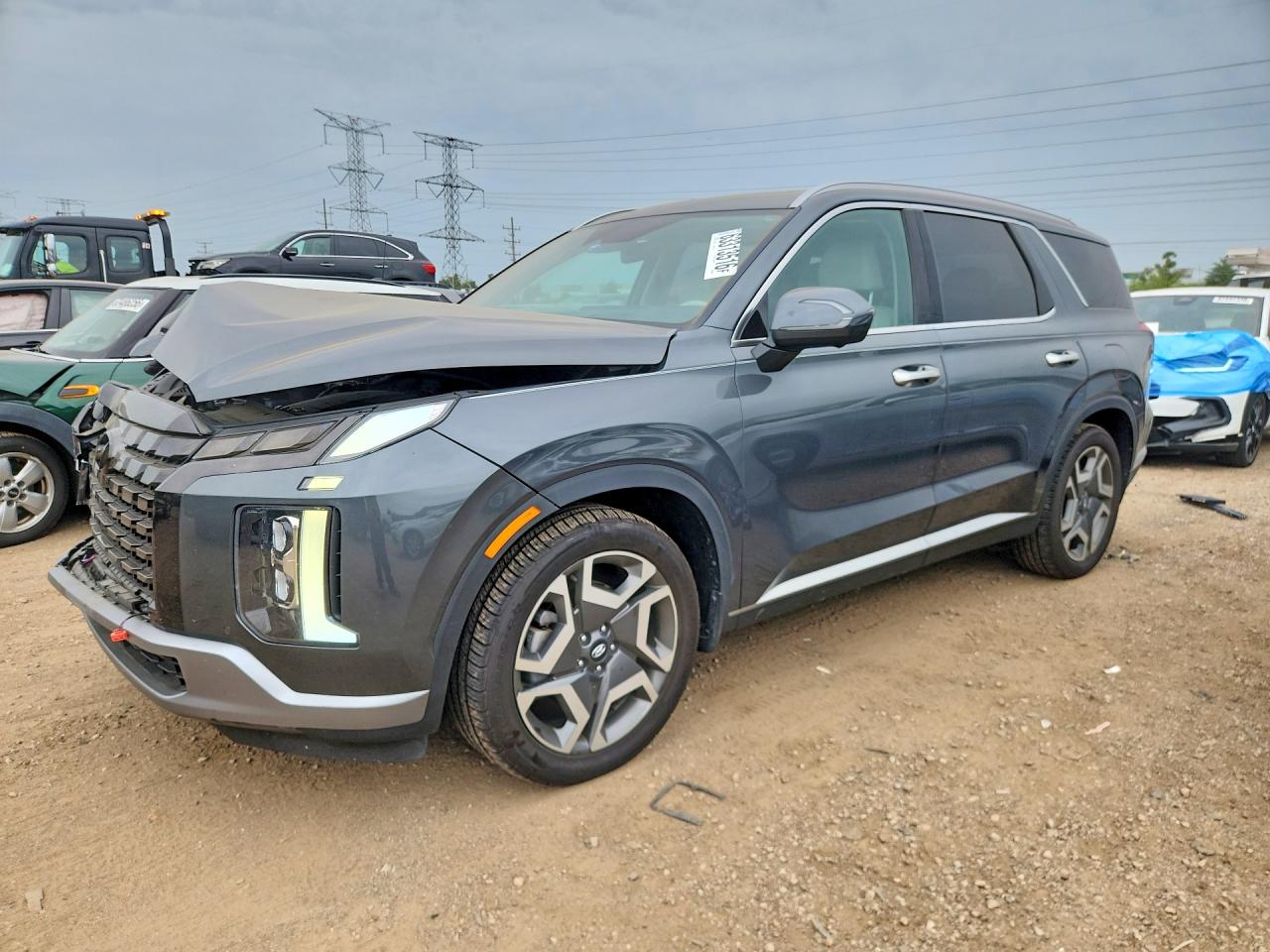 2023 HYUNDAI PALISADE LIMITED | KM8R5DGE9PU568697 | UPCARS