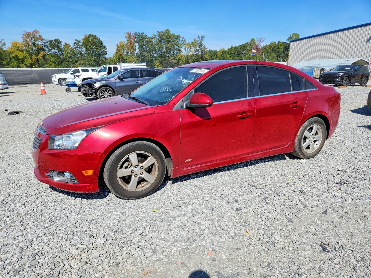2012 CHEVROLET CRUZE LT | 1G1PF5SC9C7309388 | UPCARS