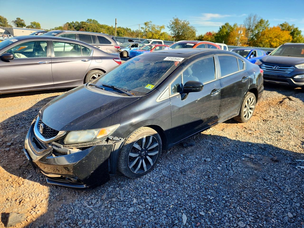 2015 HONDA CIVIC EXL | 2HGFB2F92FH531034 | UPCARS