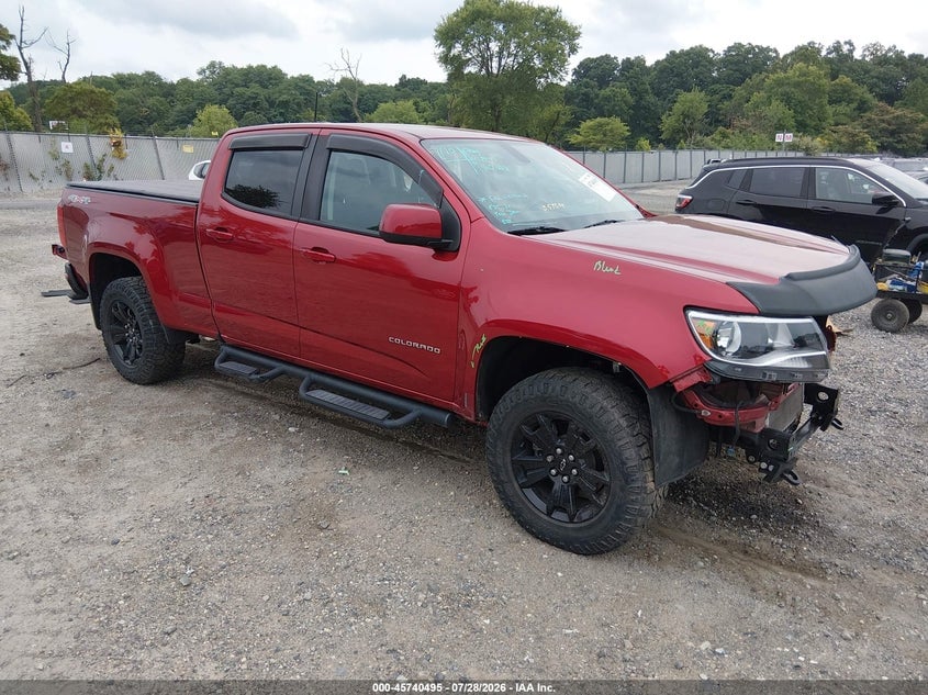 2021 CHEVROLET COLORADO 4WD  LONG BOX LT | 1GCGTCEN4M1296684 | UPCARS