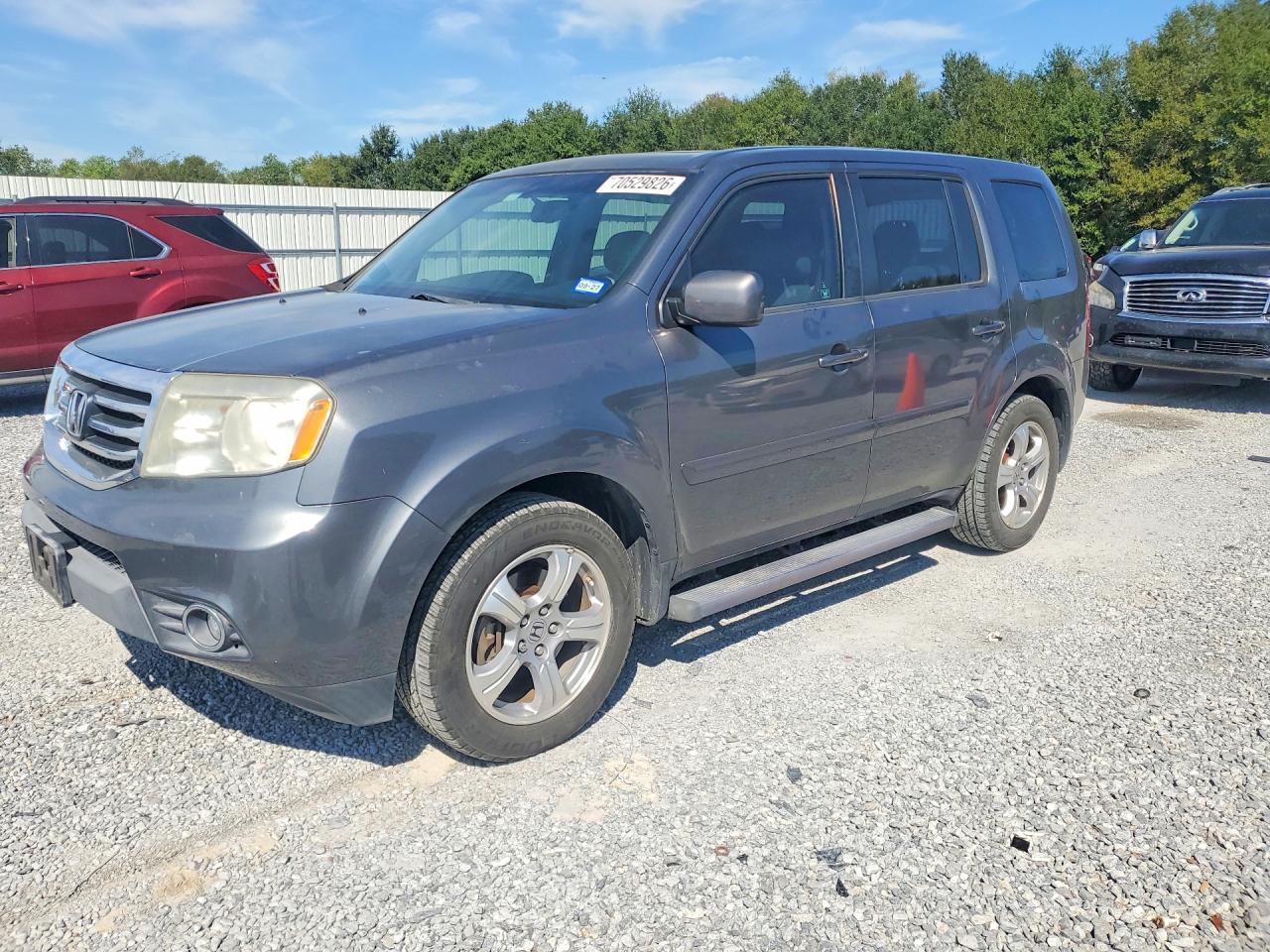 2012 HONDA PILOT EXL | 5FNYF3H51CB037101 | UPCARS